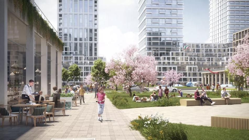 Redevelopment proposed at Queensway Cineplex in Etobicoke Urbanize